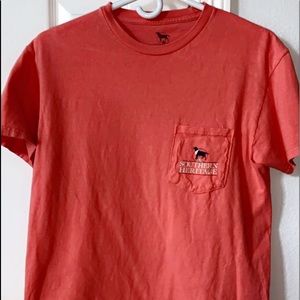 red coral southern staple tee